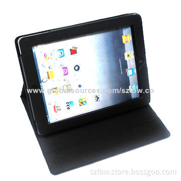 Leather Case for iPad, Various Colors are Available
